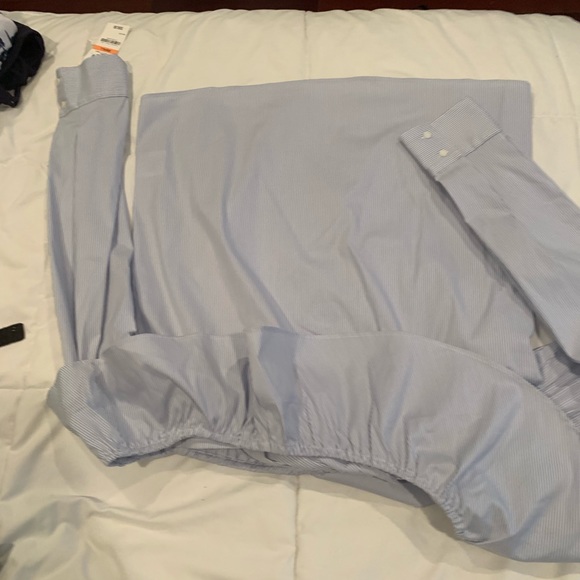 Blue and White summer/spring shirt - Picture 1 of 3